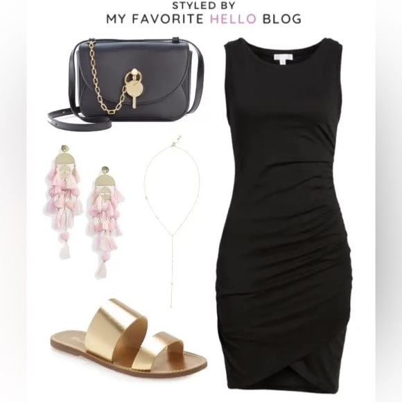 Nordstrom Leith 🖤🩶 tank dress in XS - Picture 3 of 6